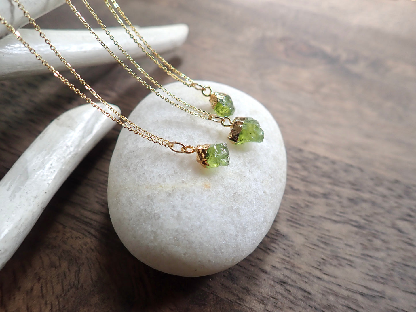 Proserpine Peridot Necklace