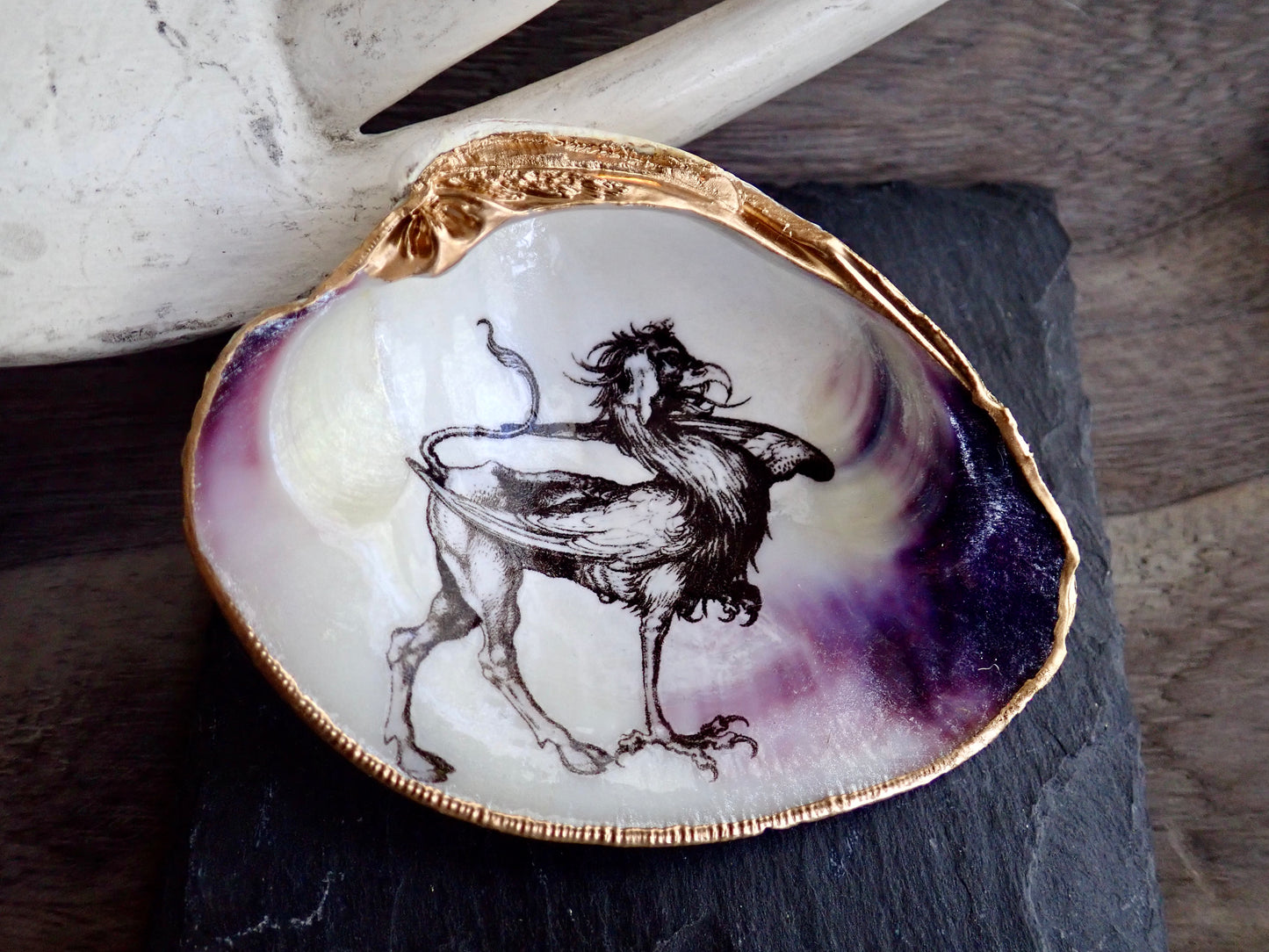 Mighty Griffin Ring Dish