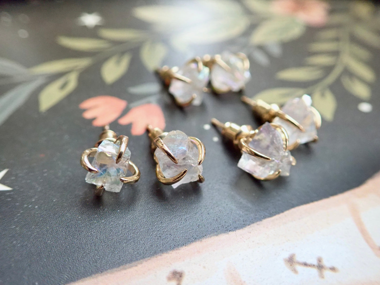 Angel Aura Stud Earrings