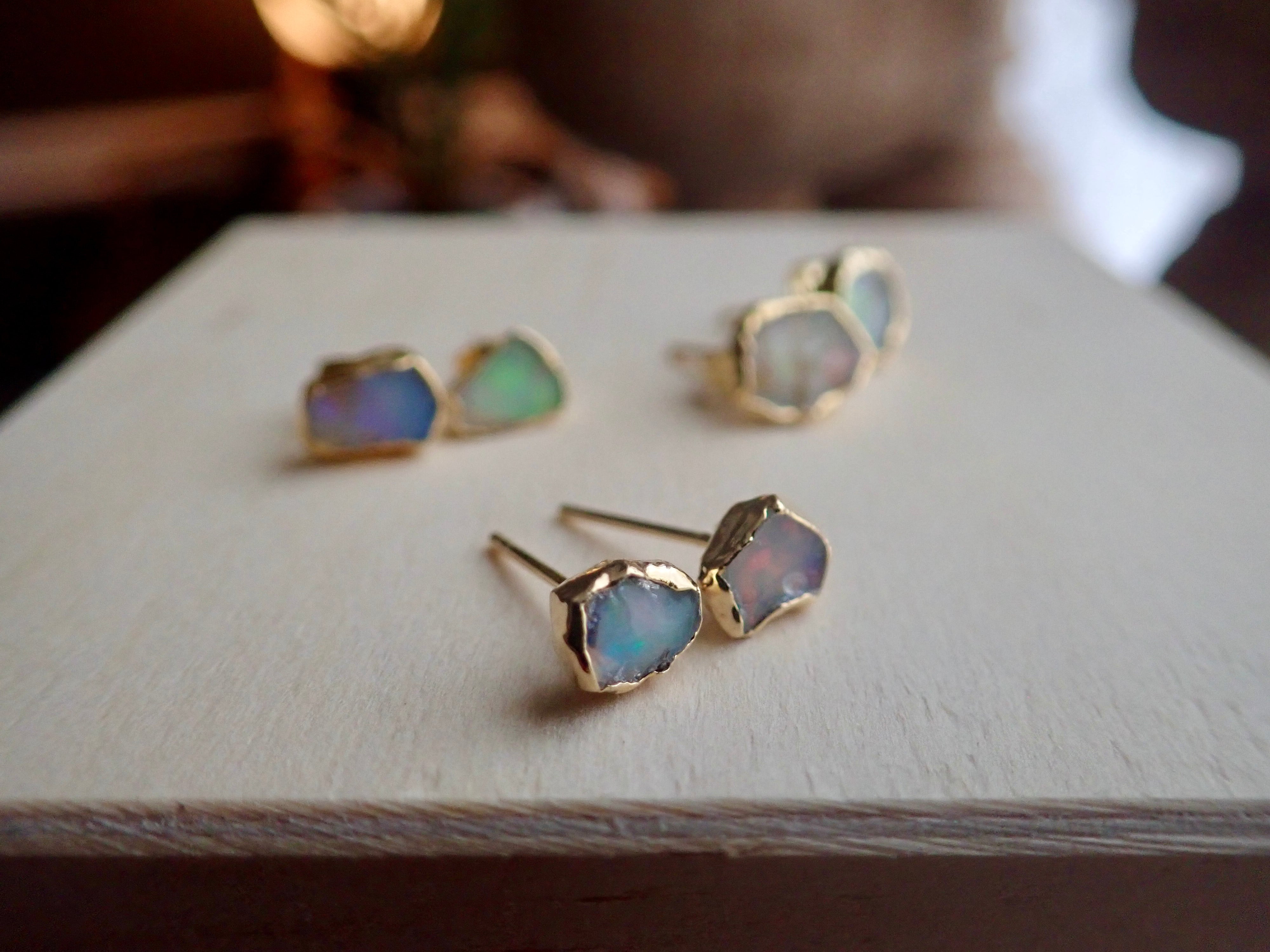 Fire Opal Sterling Silver Gemstone Earrings Fine Earrings for sale  eBay