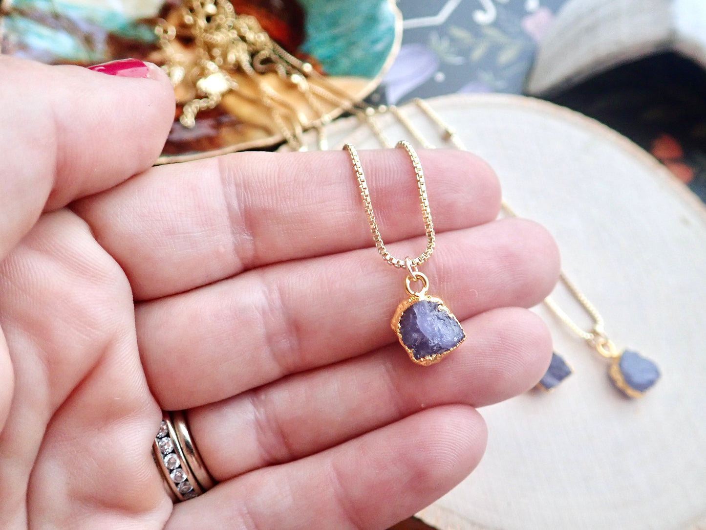 Trina Tanzanite Necklace