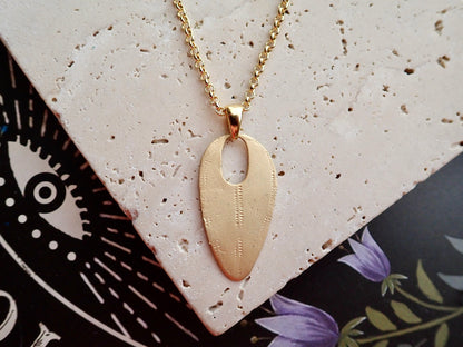 Modern Planchette Necklace