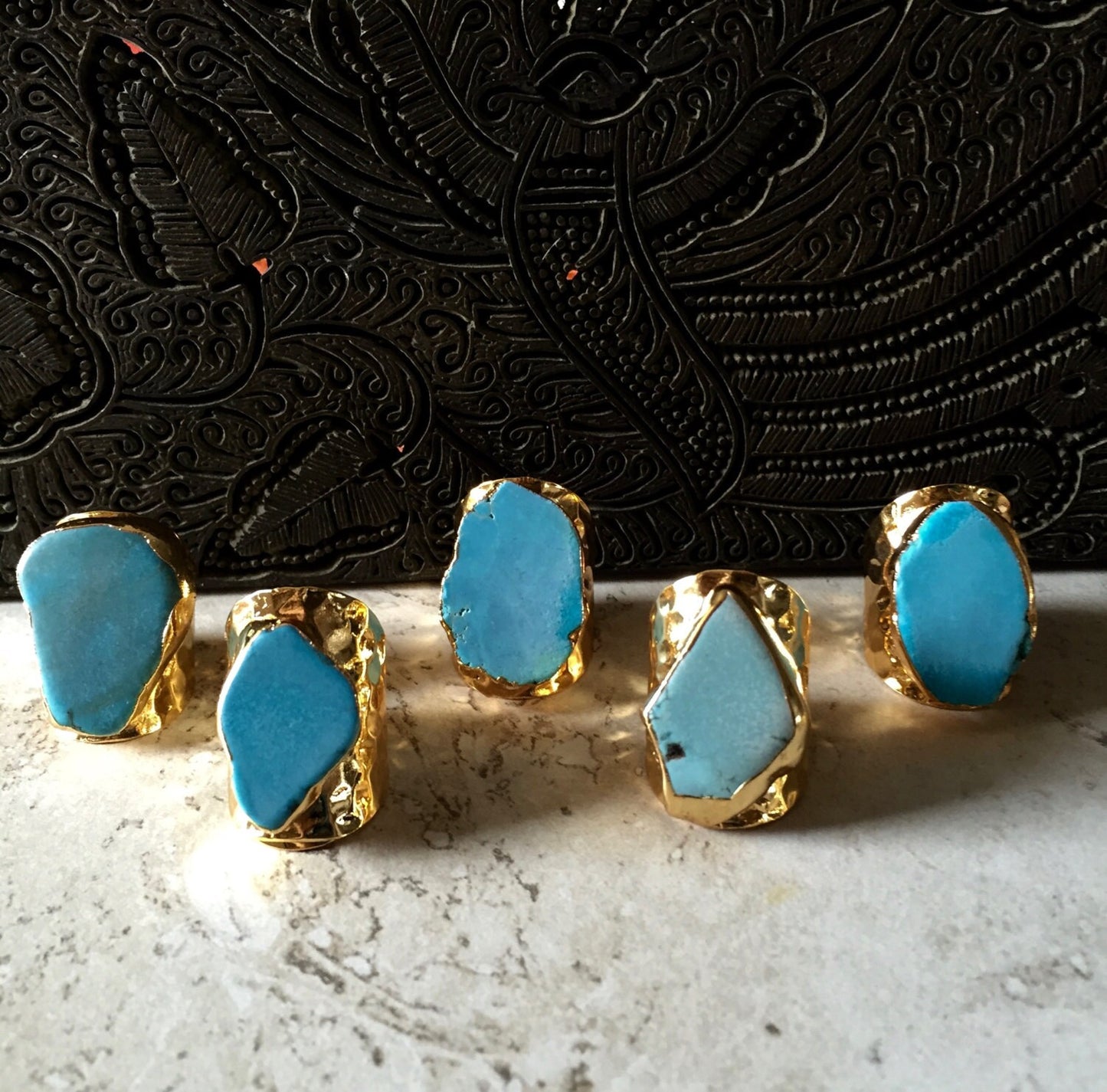 Bizby Turquoise Ring