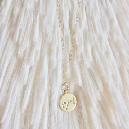 Zodiac Pendant Necklace