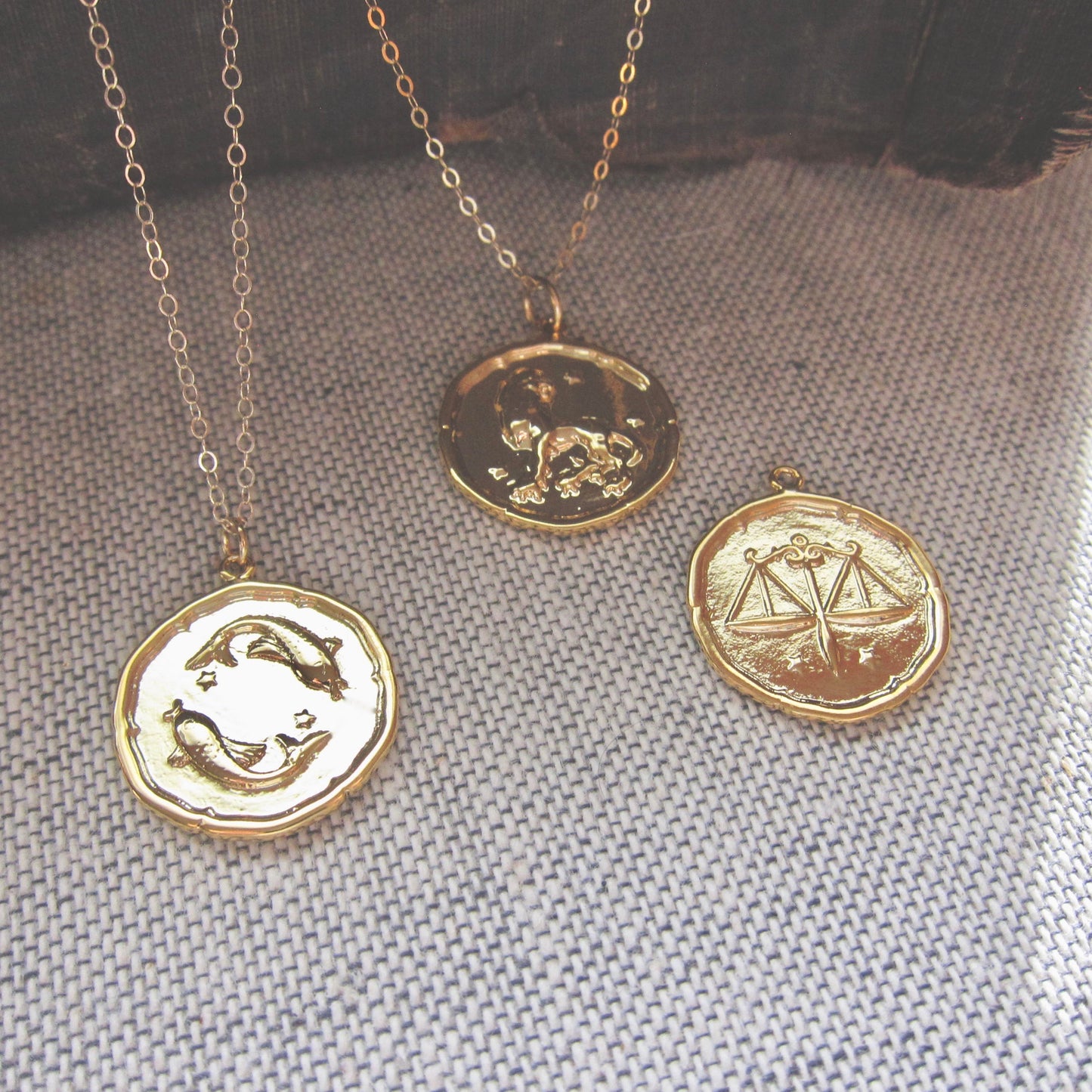 Zodiac Pendant Necklace