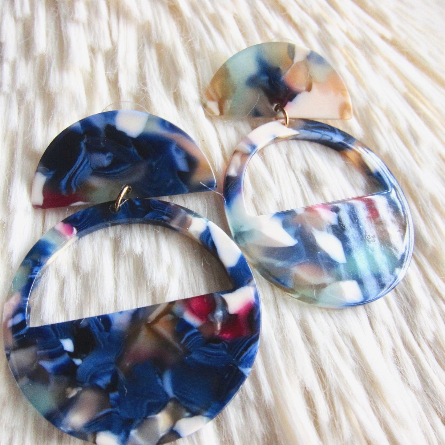 Blue Tortuga Earrings