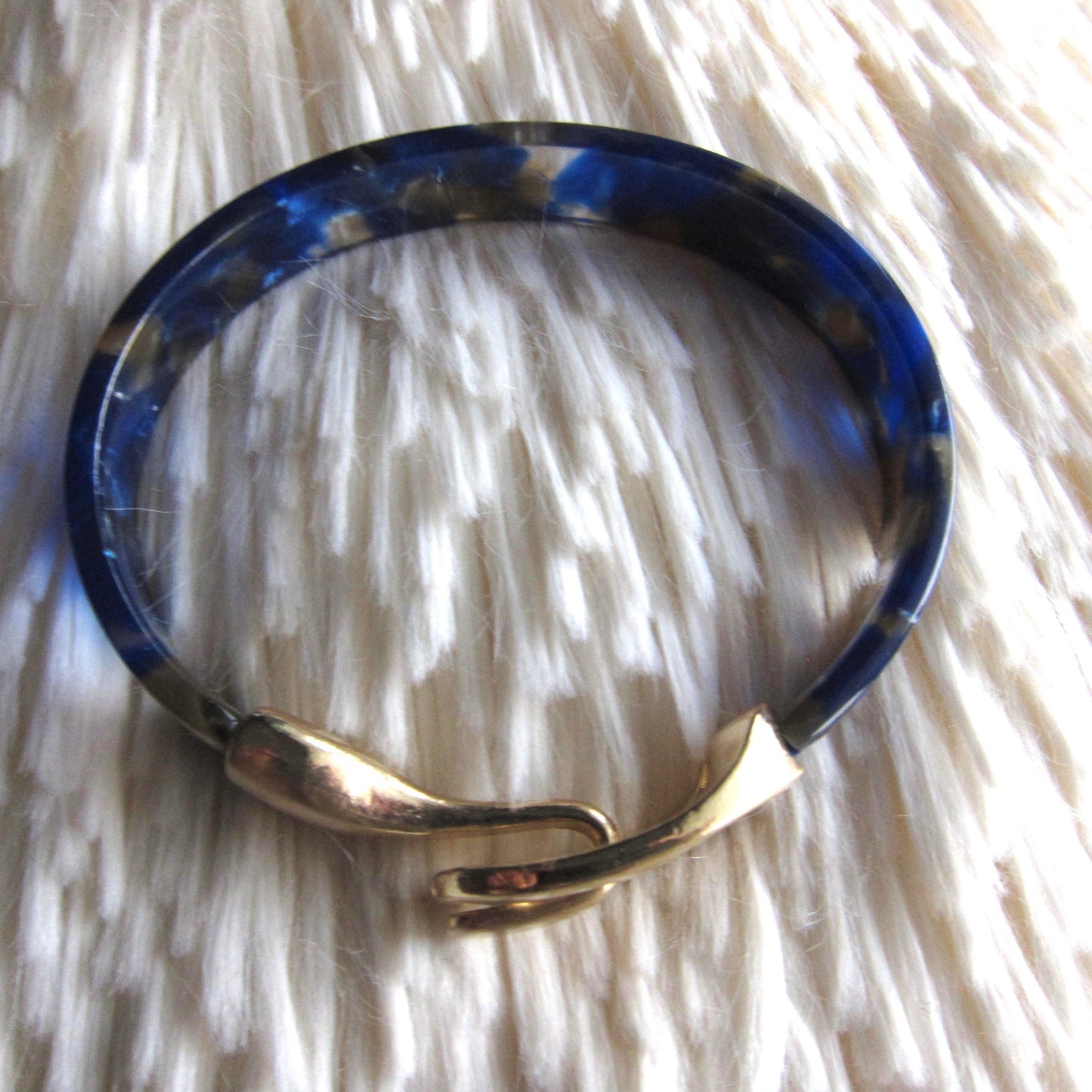 Brandi Blue Tortoise Shell Bracelet