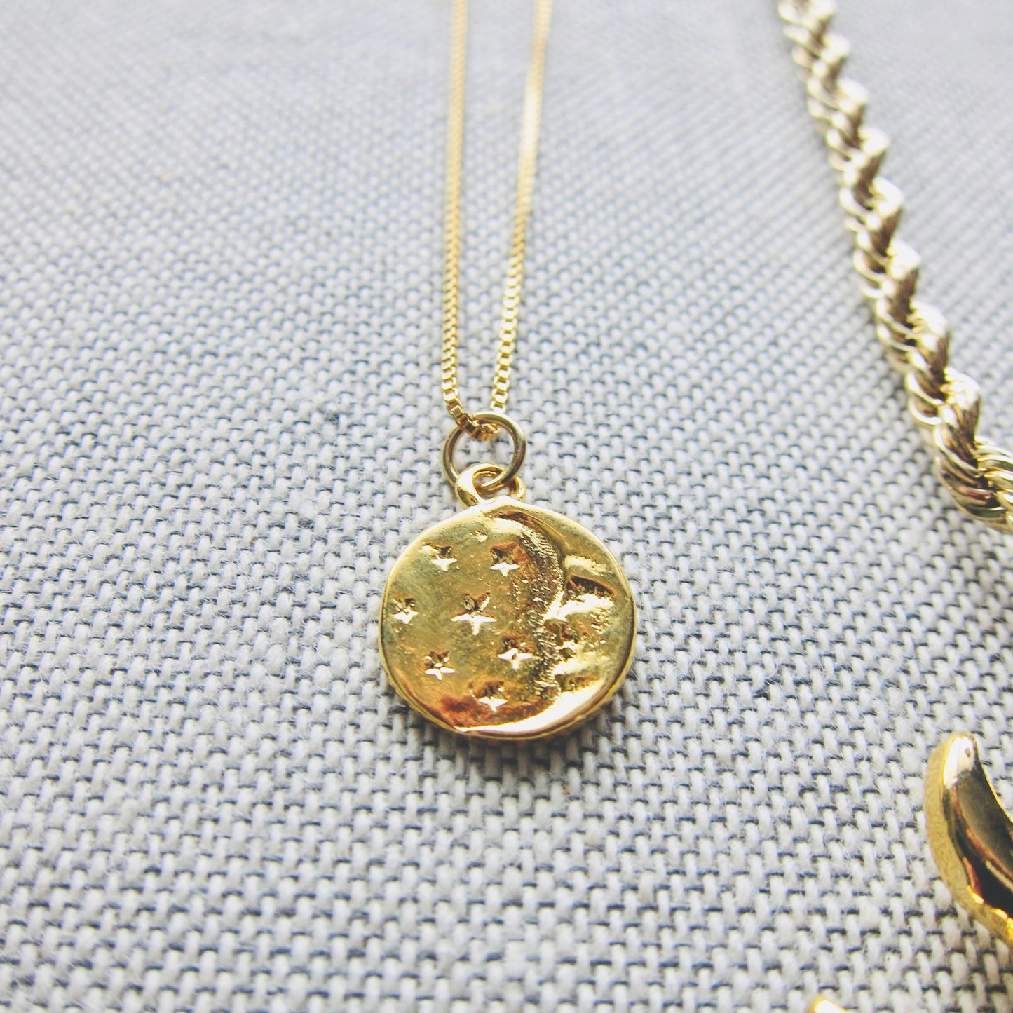 Drogo Moon and Stars Necklace