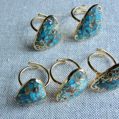 Tully Turquoise Ring