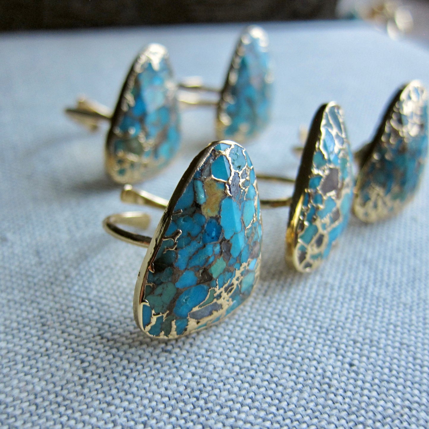 Tully Turquoise Ring