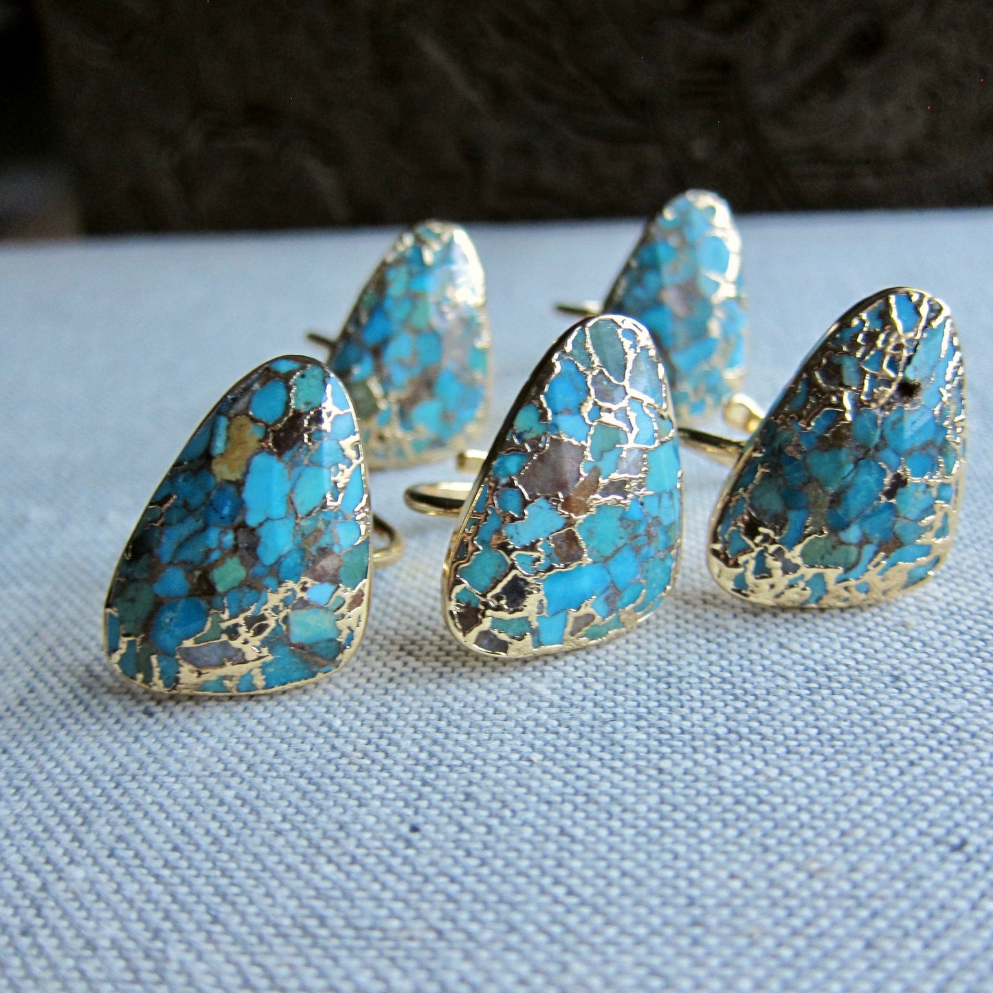 Tully Turquoise Ring