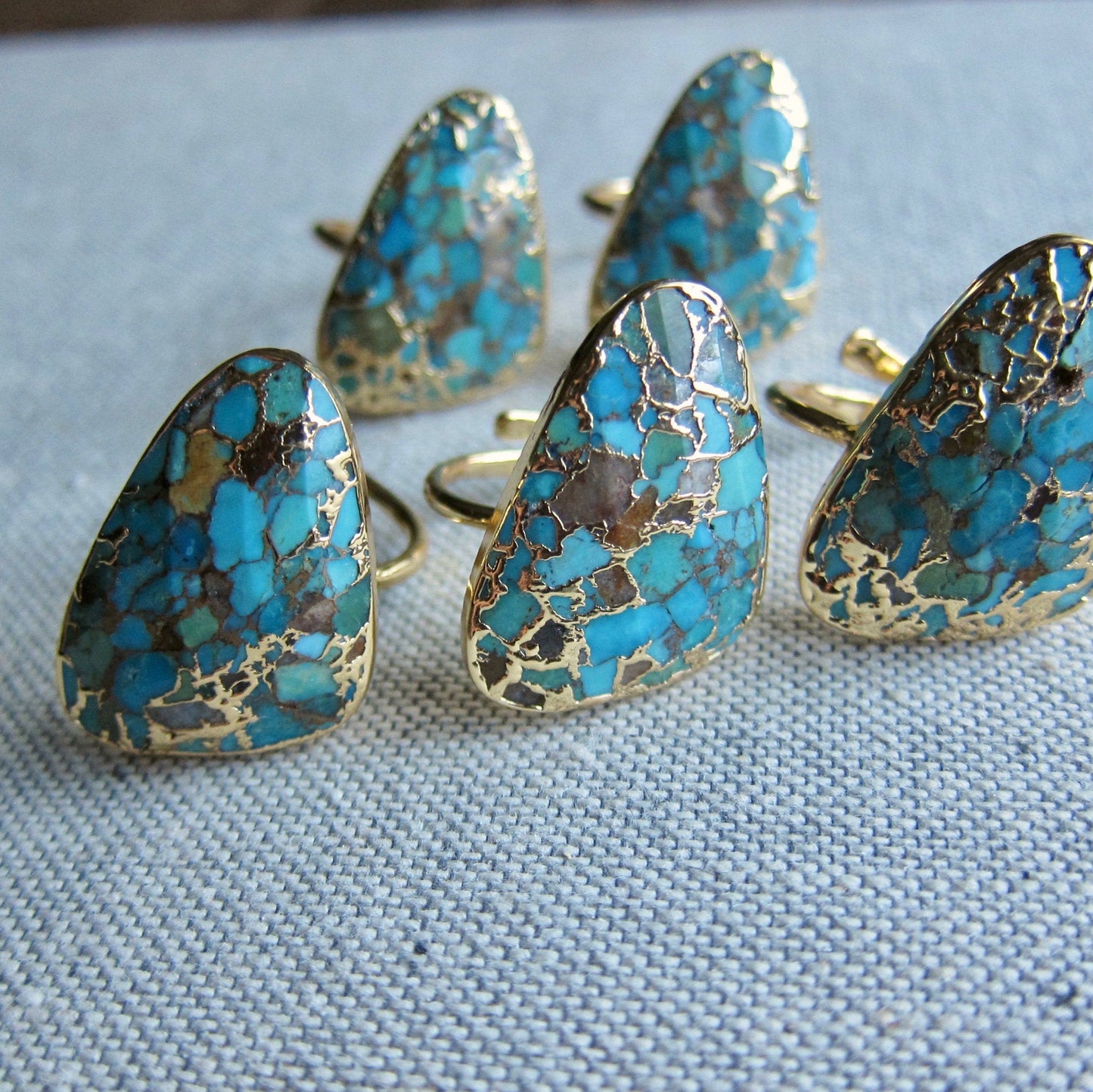 Tully Turquoise Ring