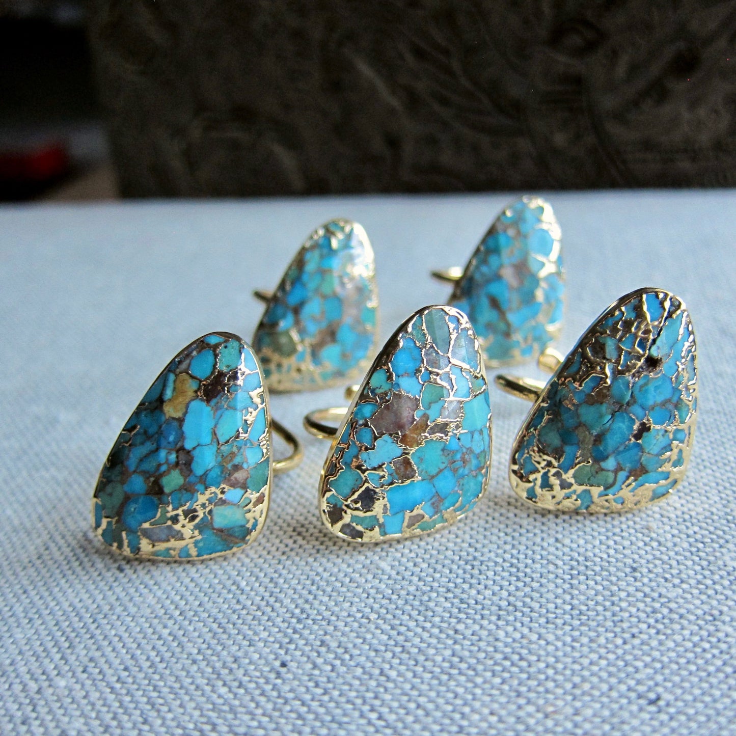 Tully Turquoise Ring