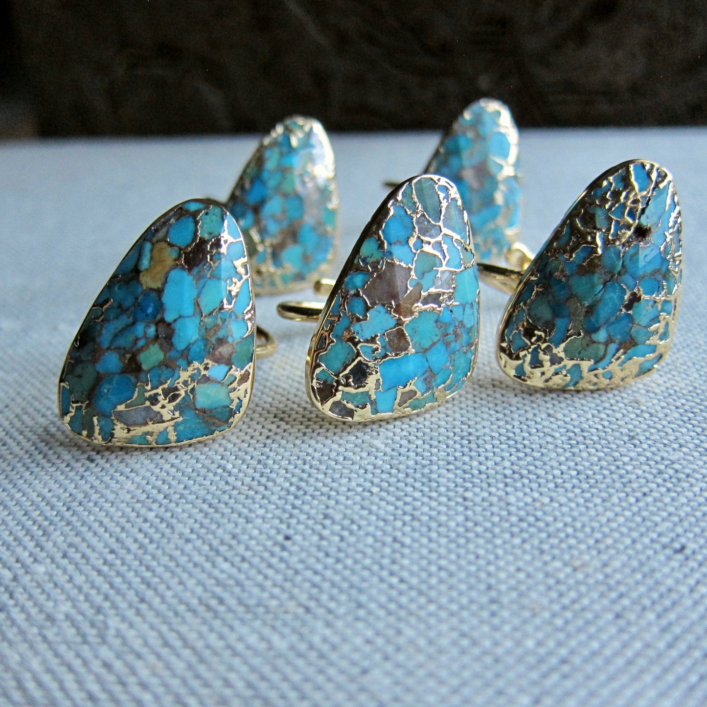 Tully Turquoise Ring