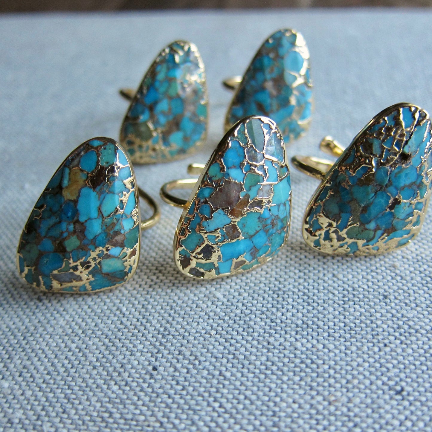 Tully Turquoise Ring