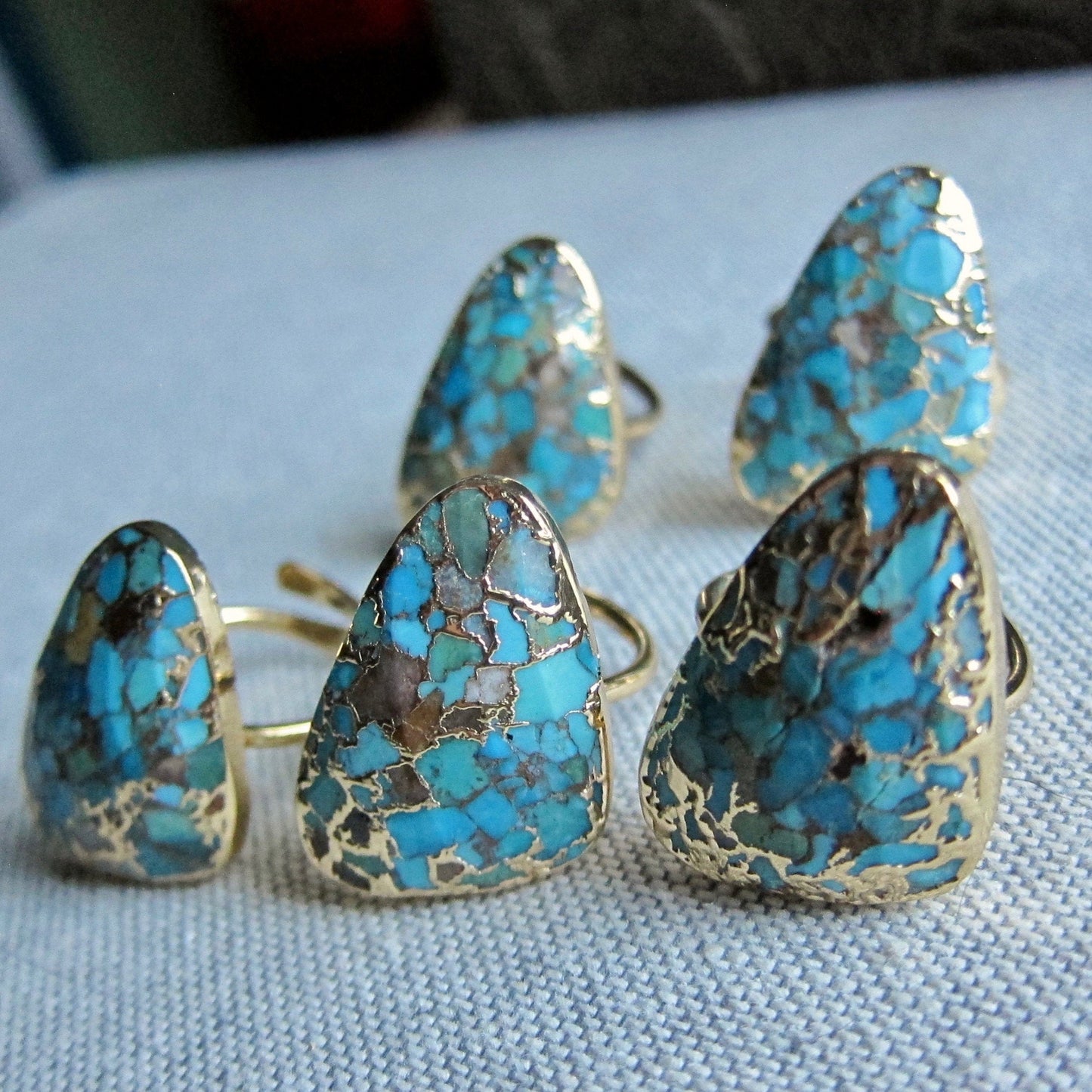 Tully Turquoise Ring