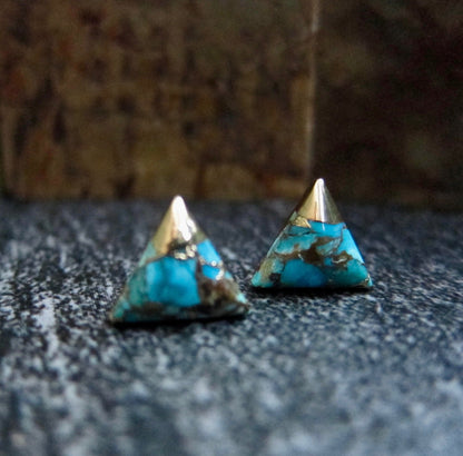 Thebes Turquoise Studs