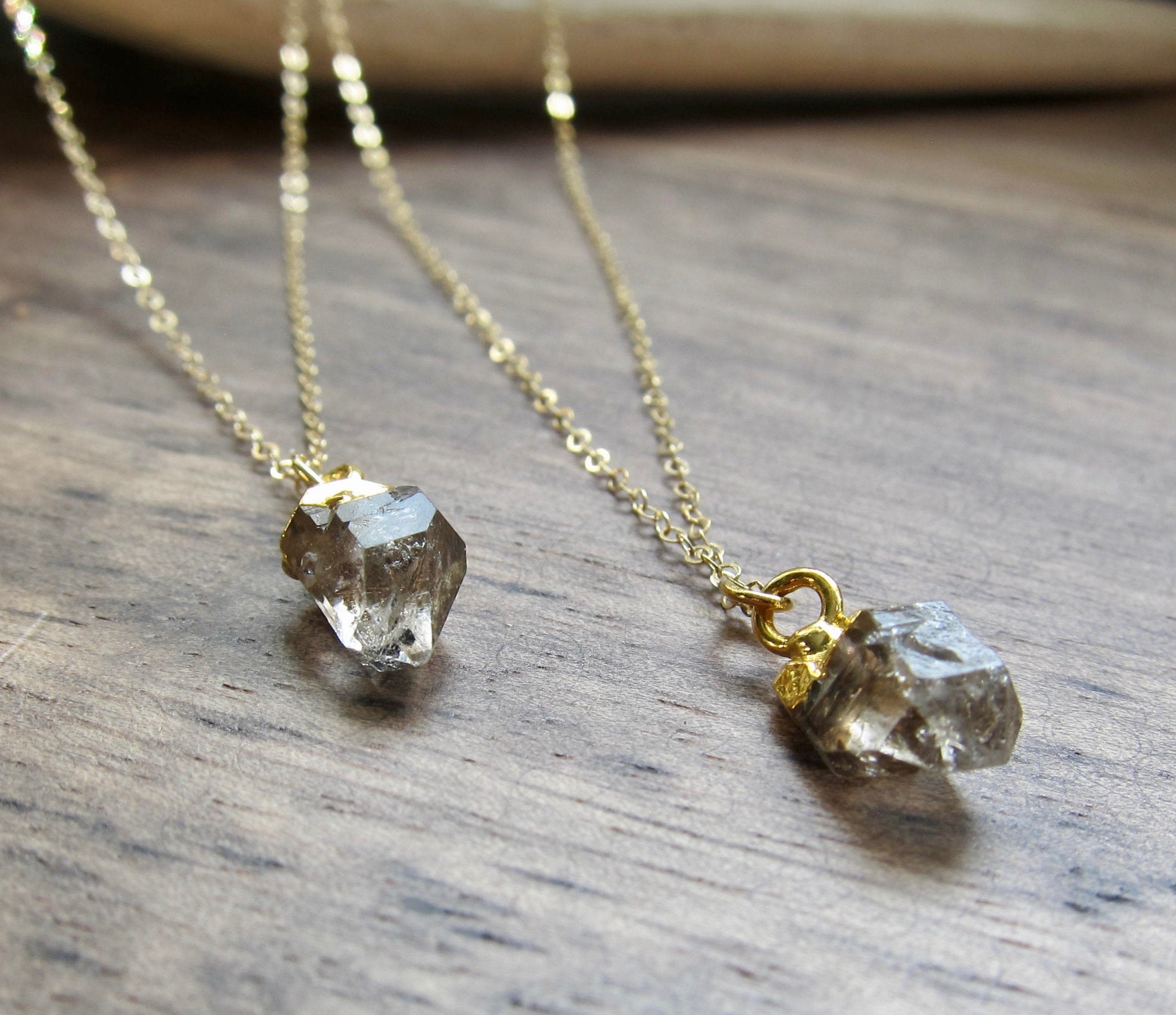 Herkimer Diamond Necklace – Ethereal Bloom Jewelry