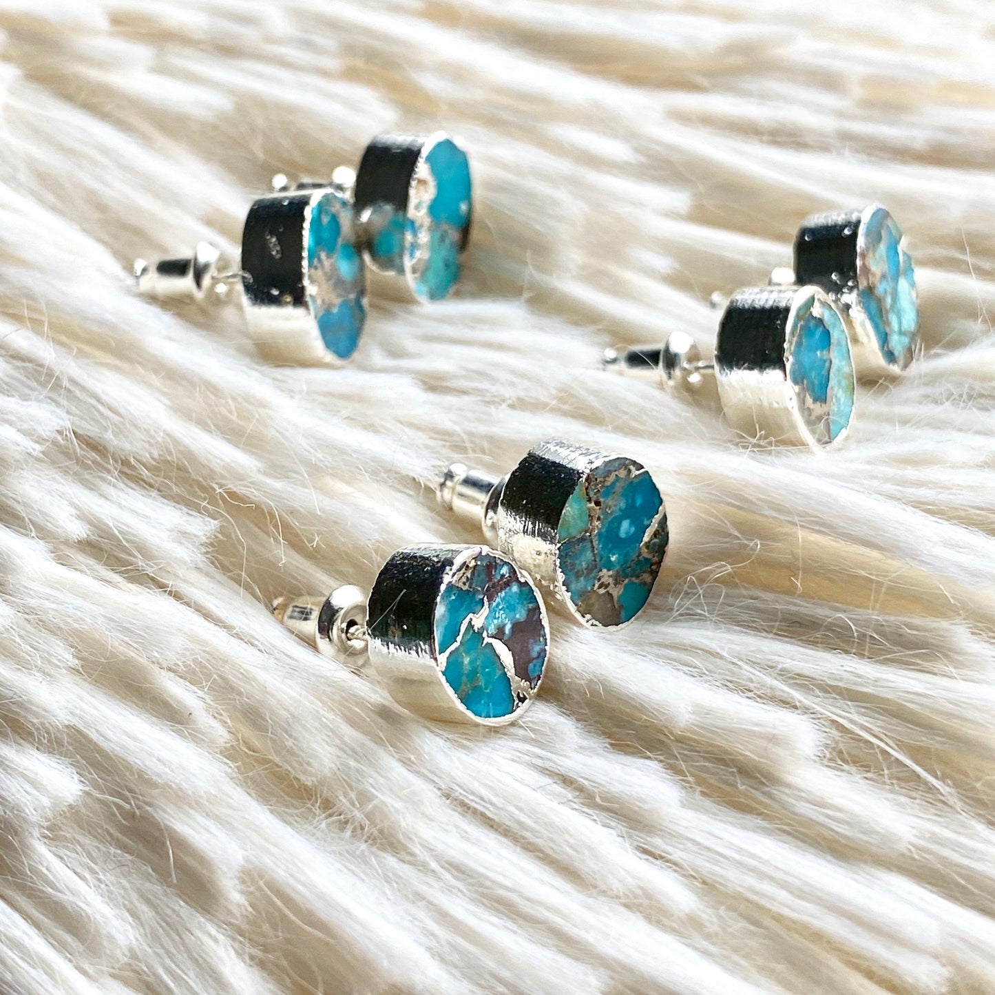 Tahoe Turquoise Studs