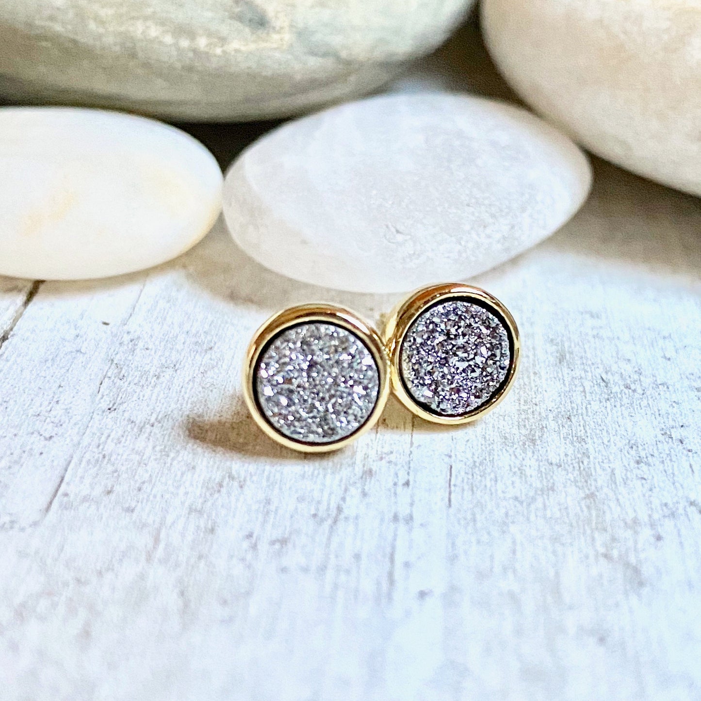 Dakota Druzy Studs