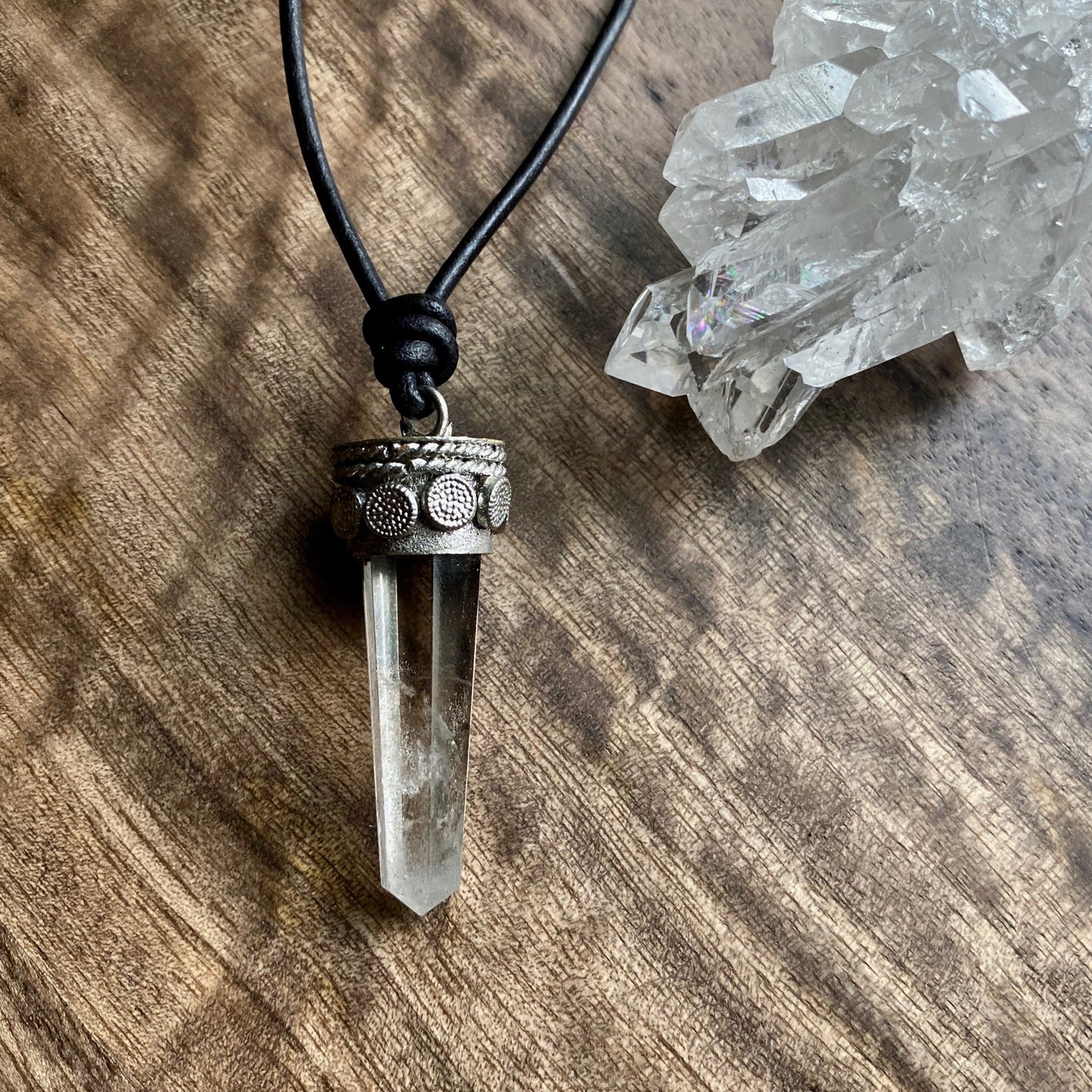 Base Camp Himalayan Quartz  Pendant Necklace