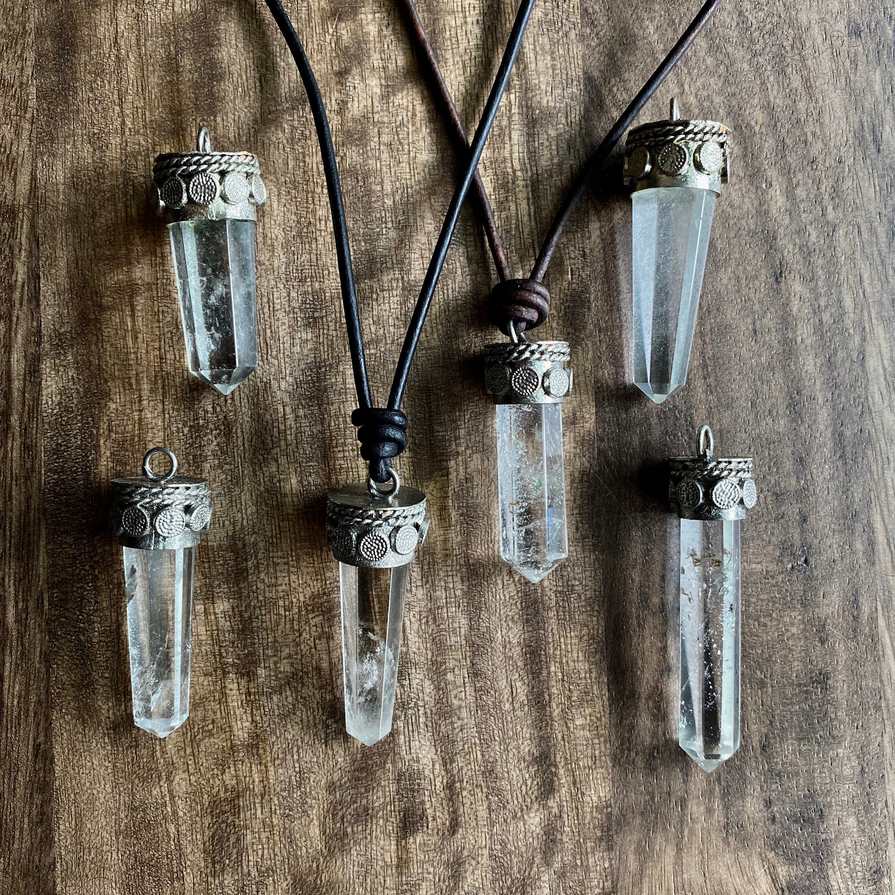 Crystal necklace for men - Nephrite – Trimakasi | EN