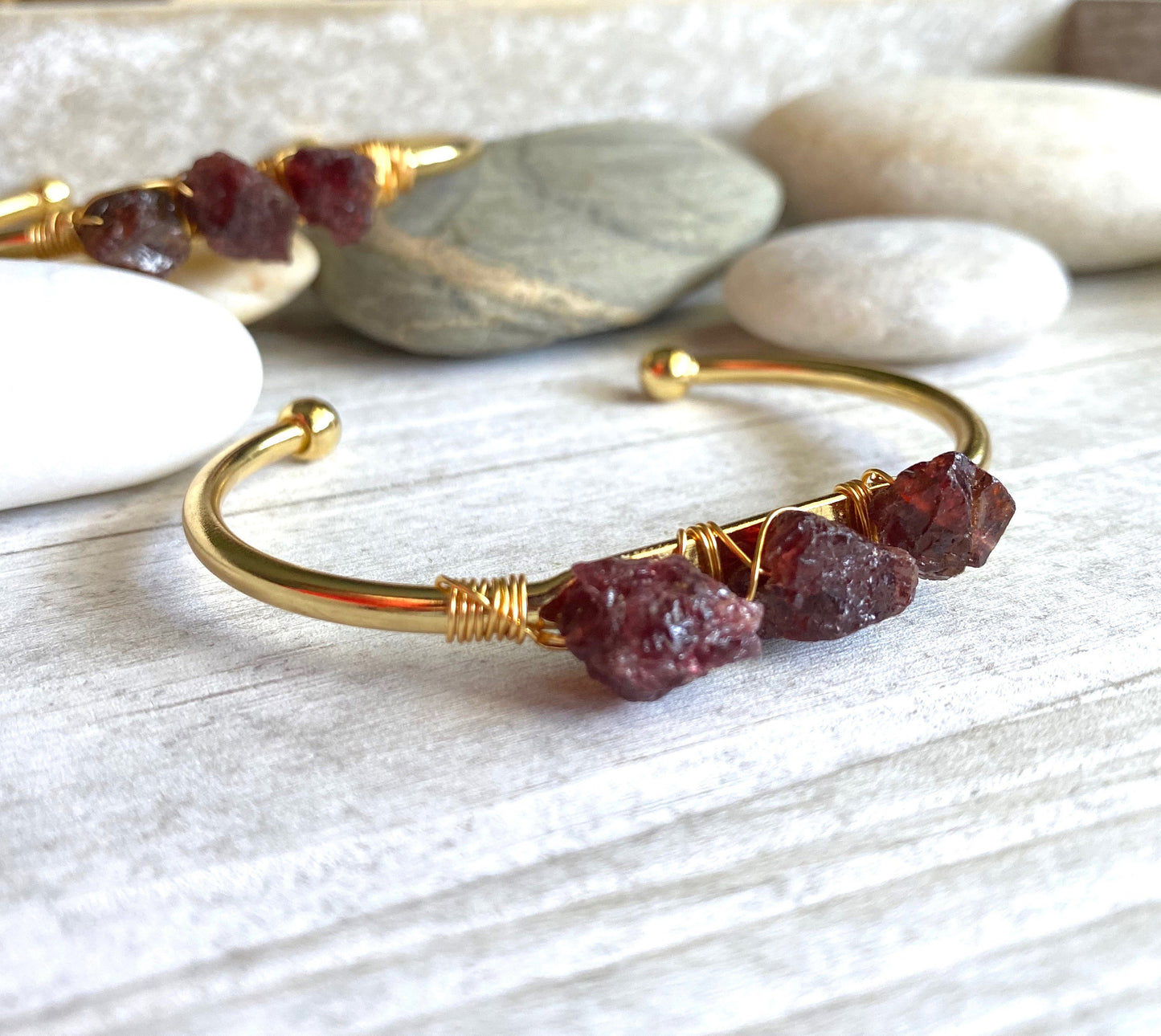 Glendale Garnet Bracelet