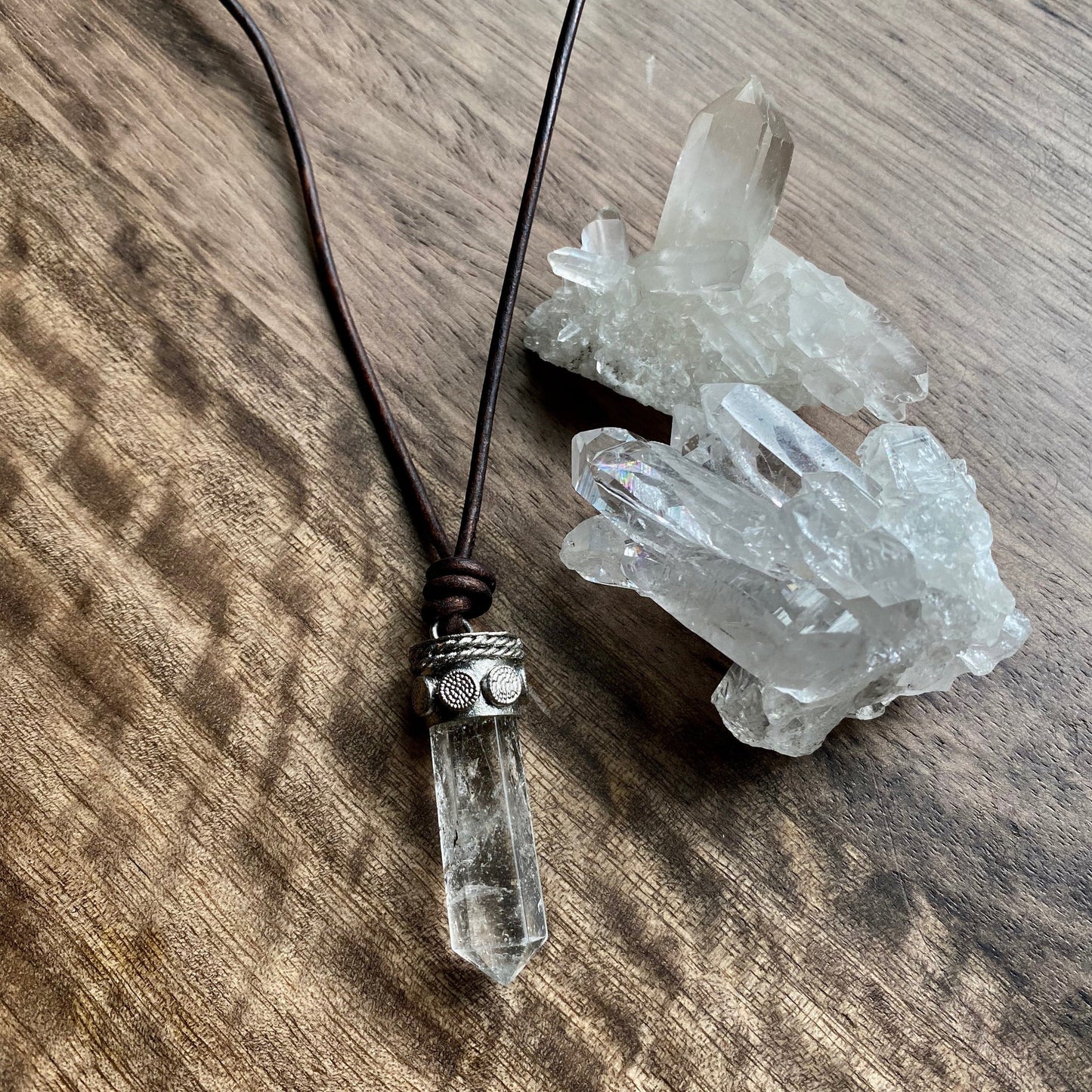 Base Camp Himalayan Quartz  Pendant Necklace