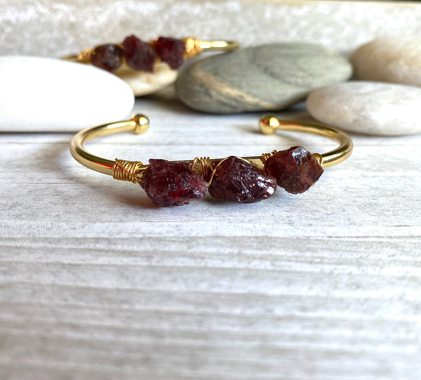 Glendale Garnet Bracelet