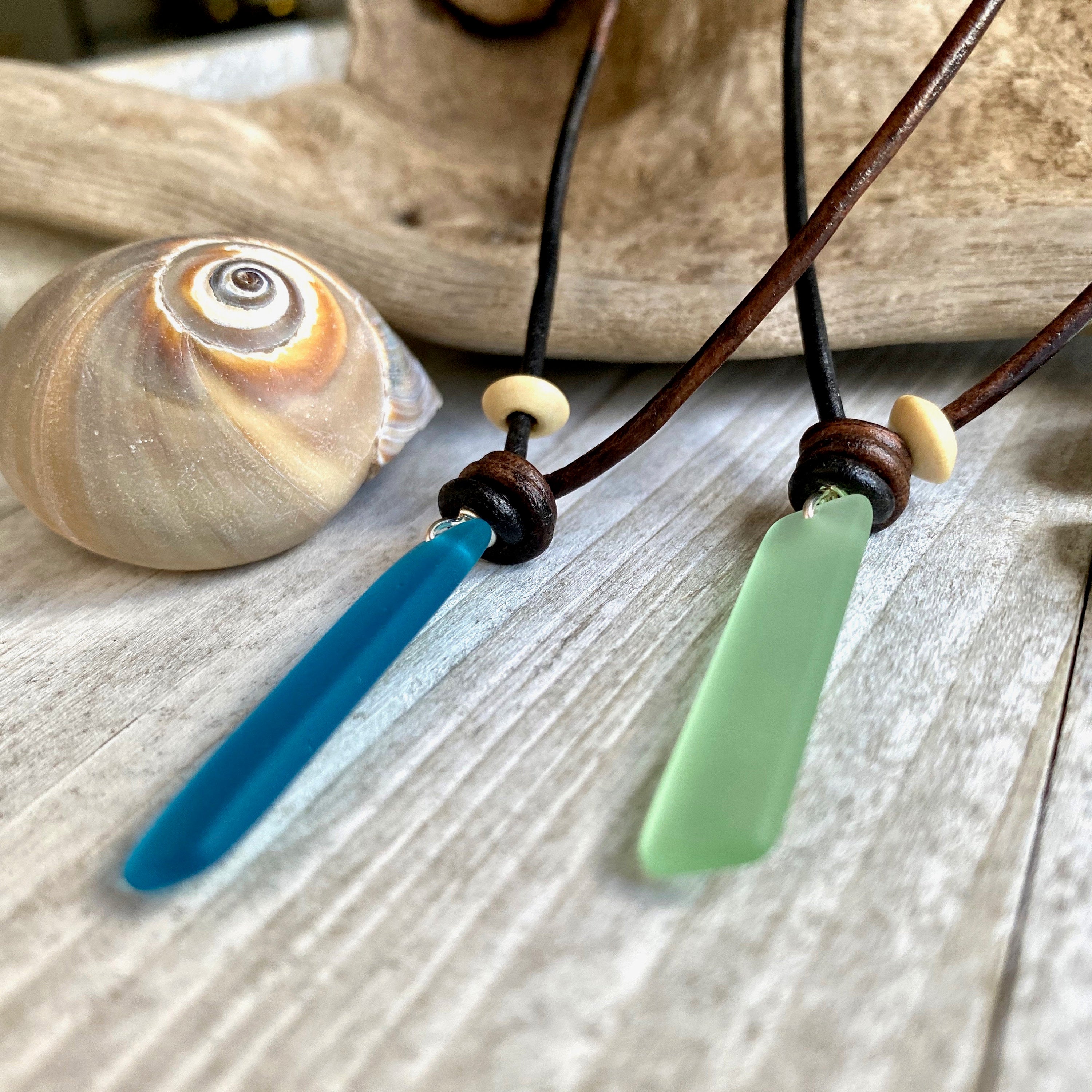 Selkie Sea Glass Necklace One Tribe Jewelry