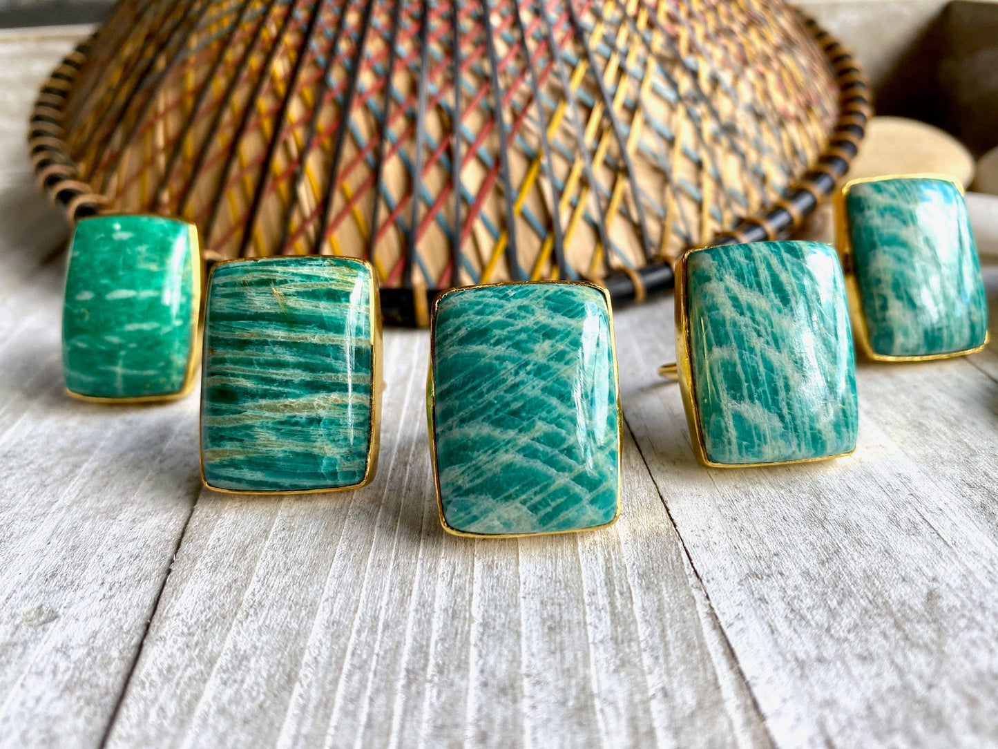 Asbury Amazonite Ring