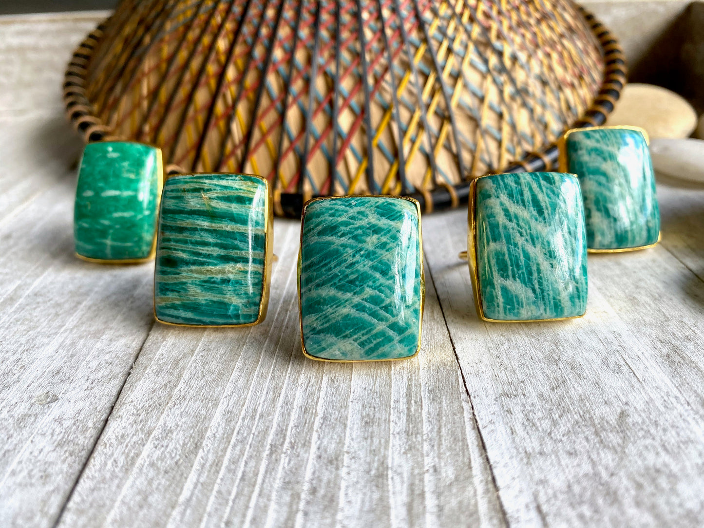 Asbury Amazonite Ring