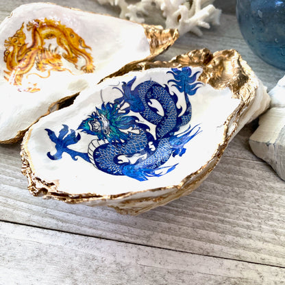 Imperial Dragon Chinoiserie Ring Dish