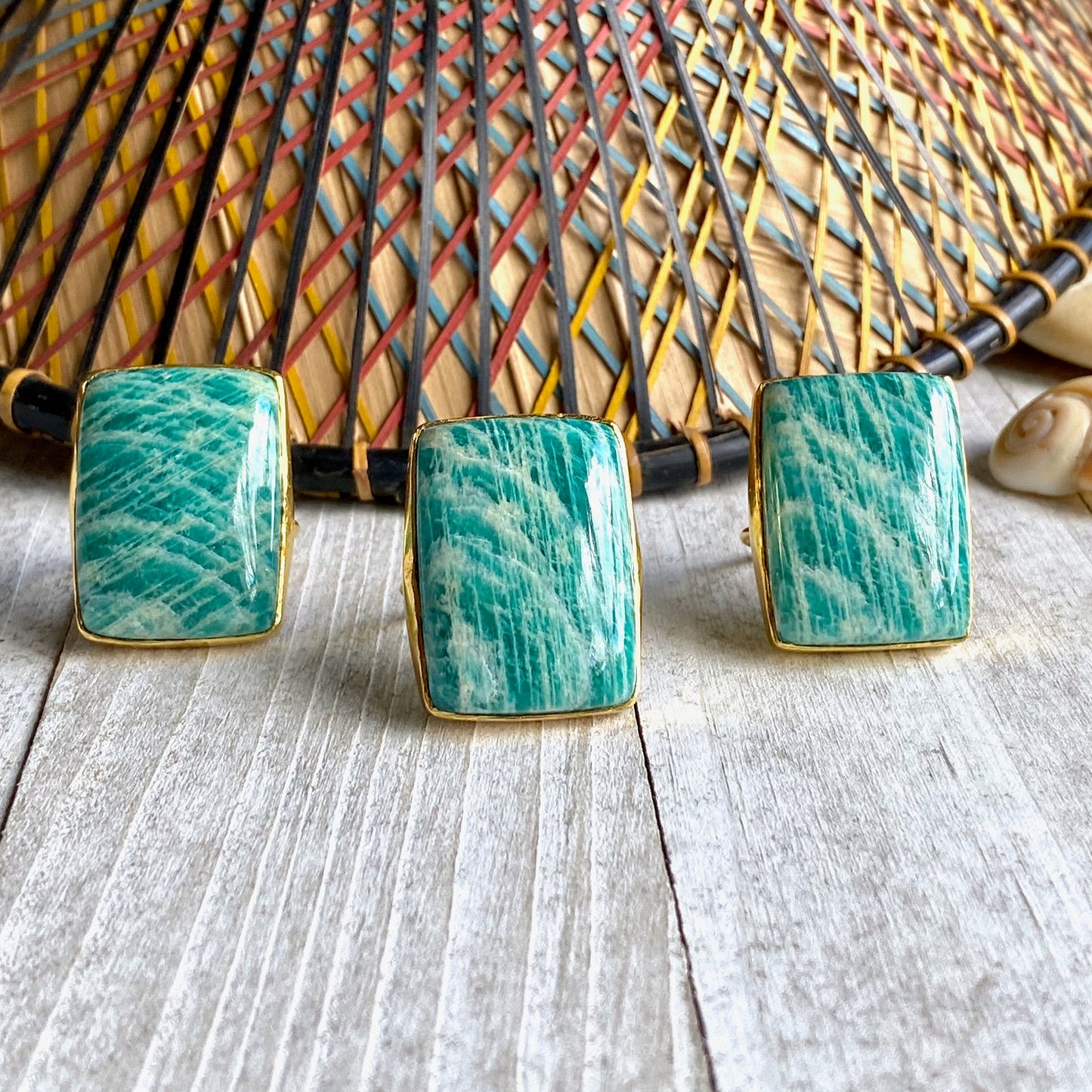 Asbury Amazonite Ring