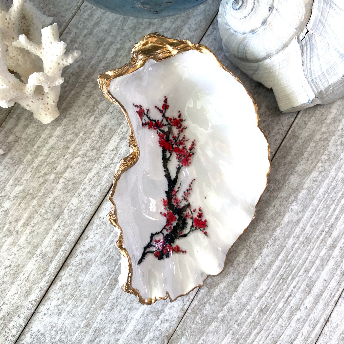 Plum Blossom Ring Dish