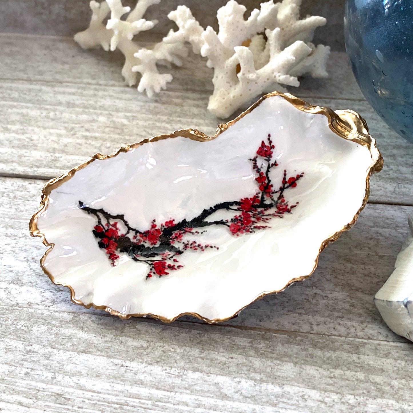 Plum Blossom Ring Dish