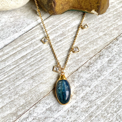 Kelsy Kyanite Necklace