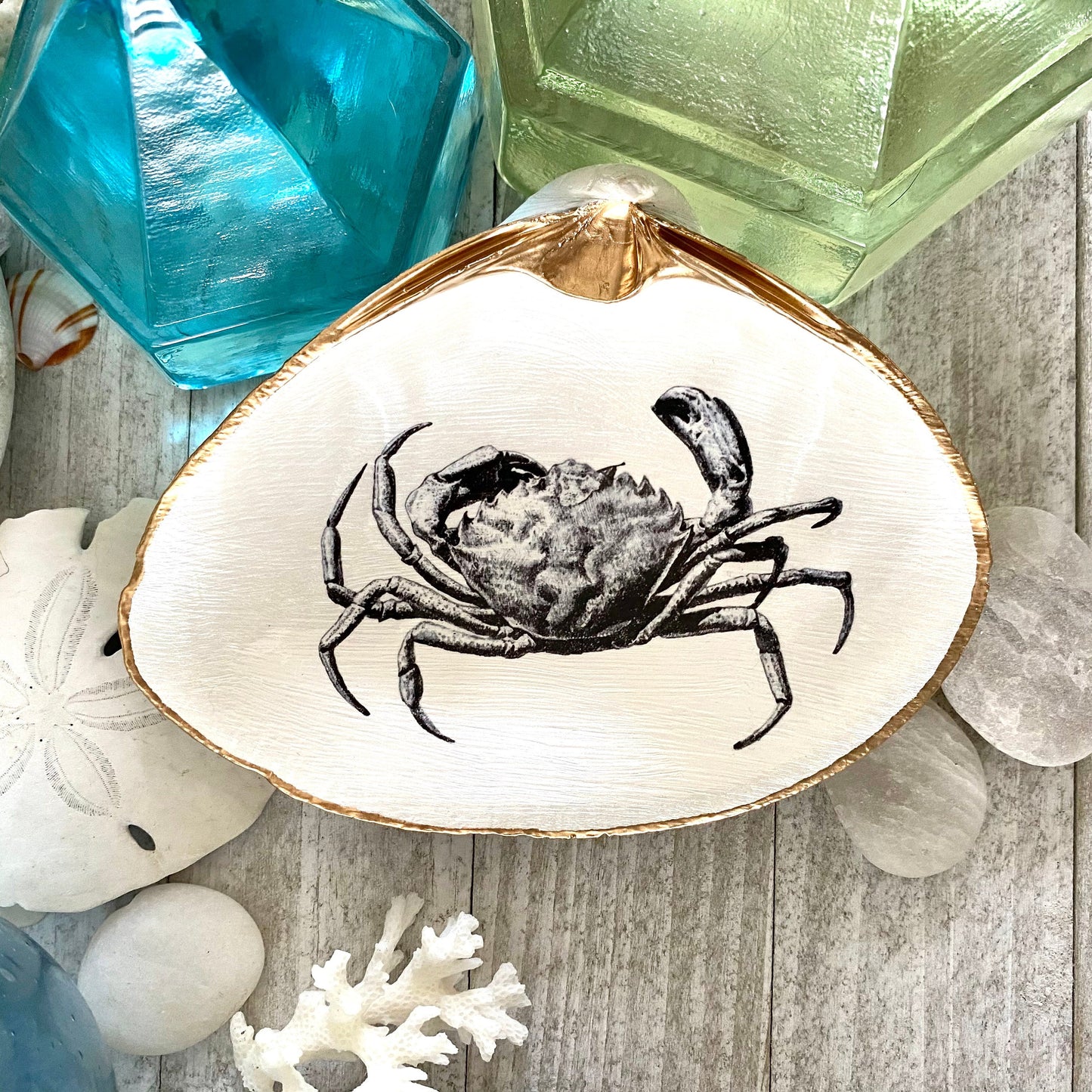 Handsome Crab Ring Dish