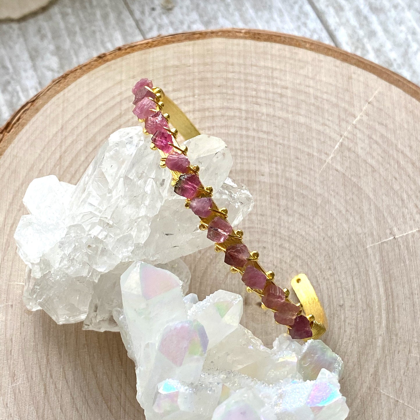 Tuscadero Pink Tourmaline Bracelet