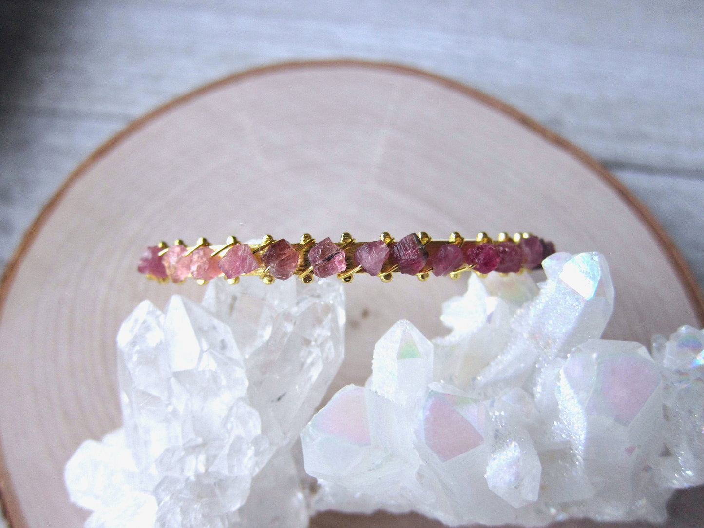 Tuscadero Pink Tourmaline Bracelet