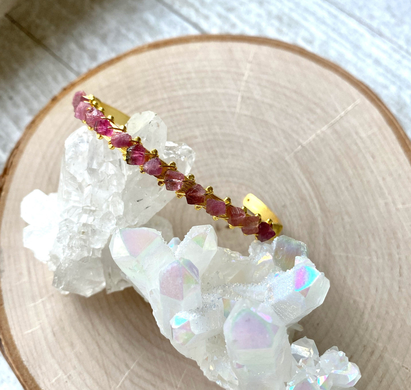 Tuscadero Pink Tourmaline Bracelet