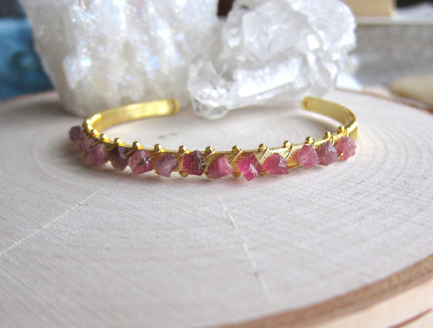 Tuscadero Pink Tourmaline Bracelet