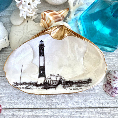 Fire Island Lighthouse Ring Dish