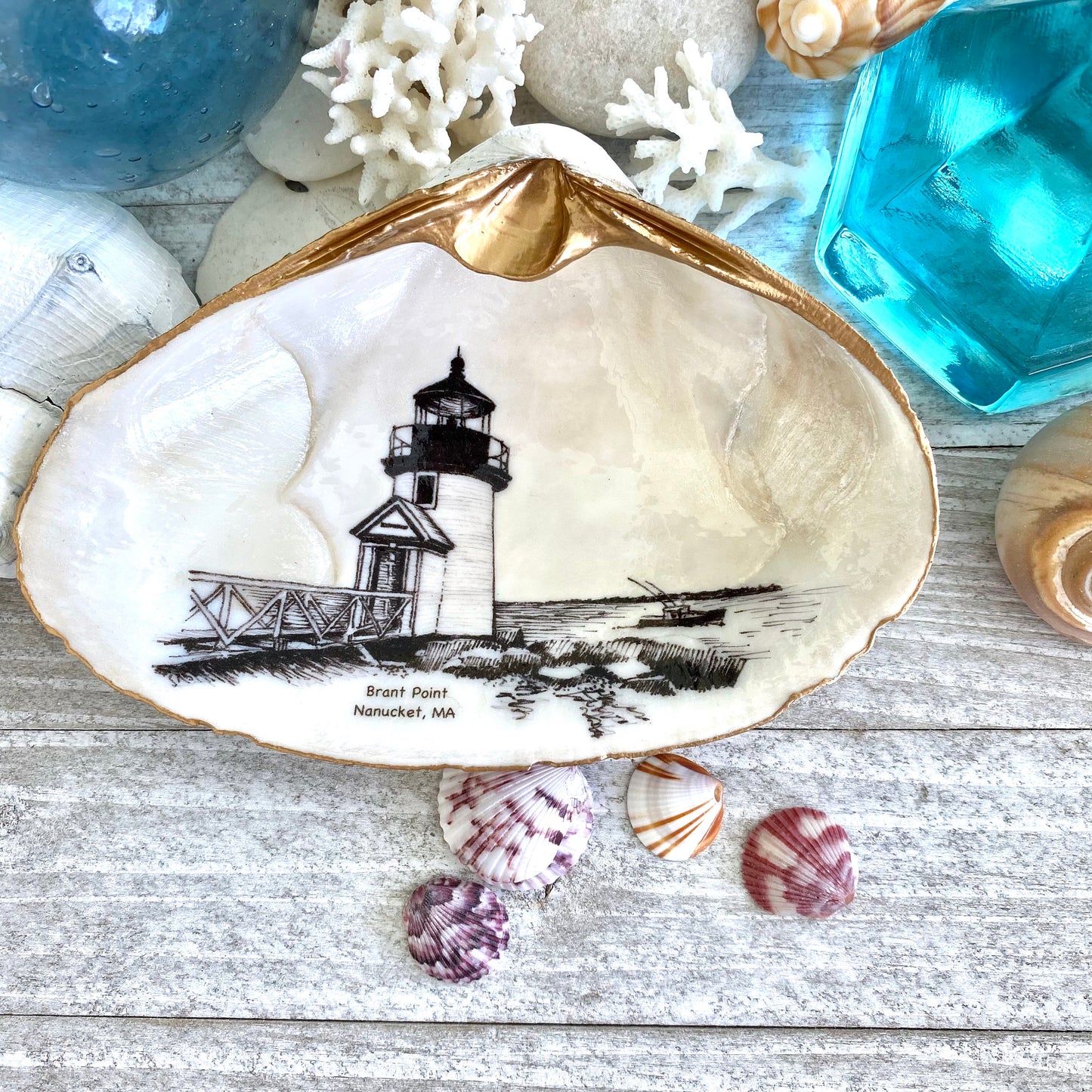 Nantucket Lighthouse Ring Dish