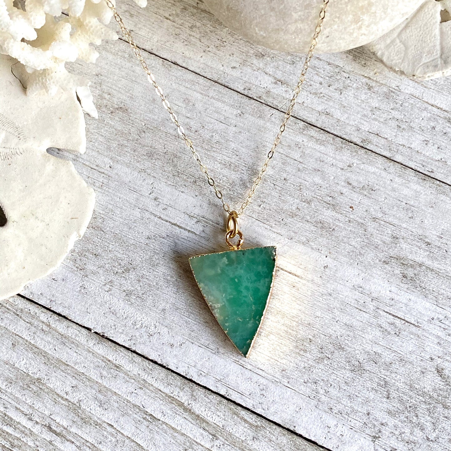 Crypto Chrysoprase Necklace