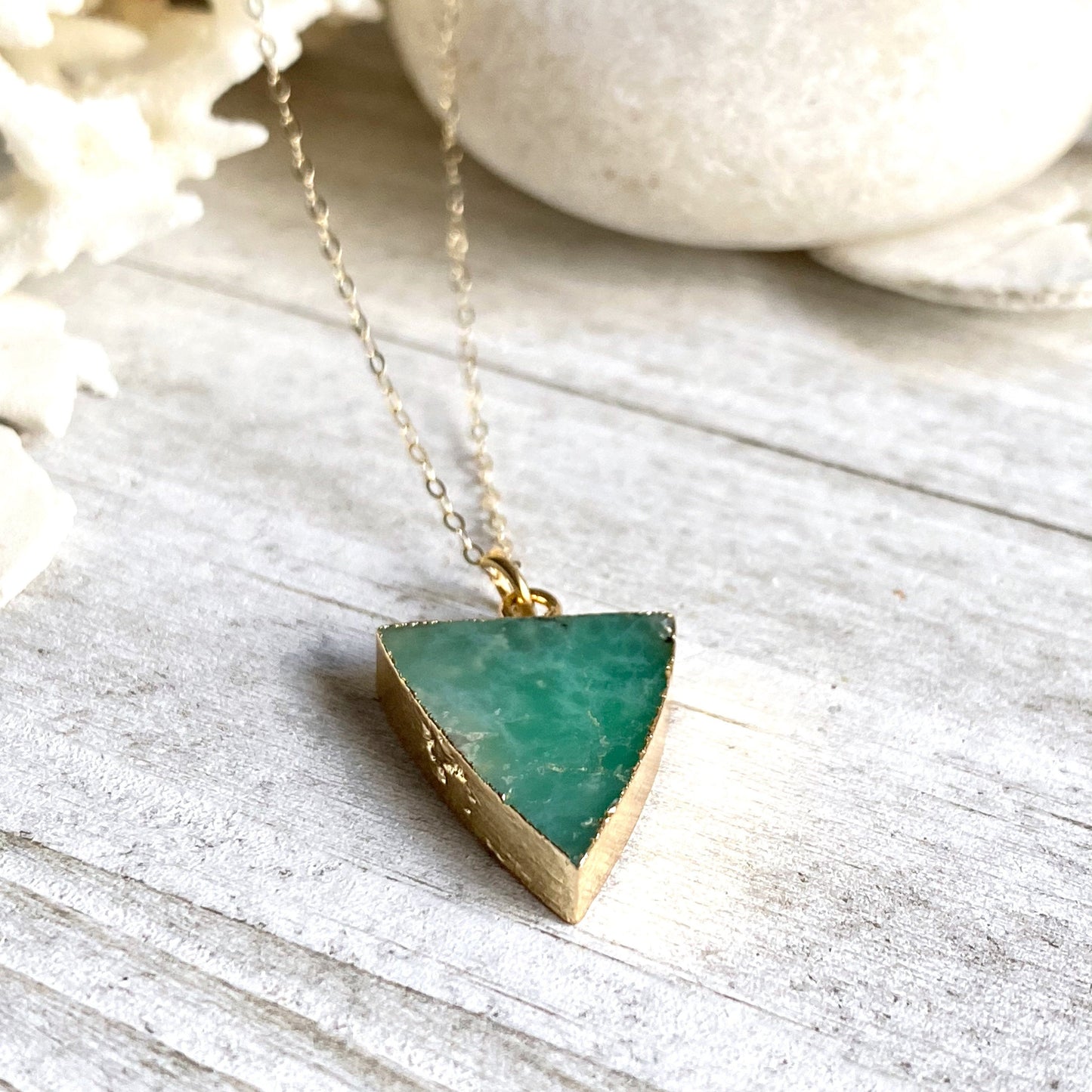 Crypto Chrysoprase Necklace