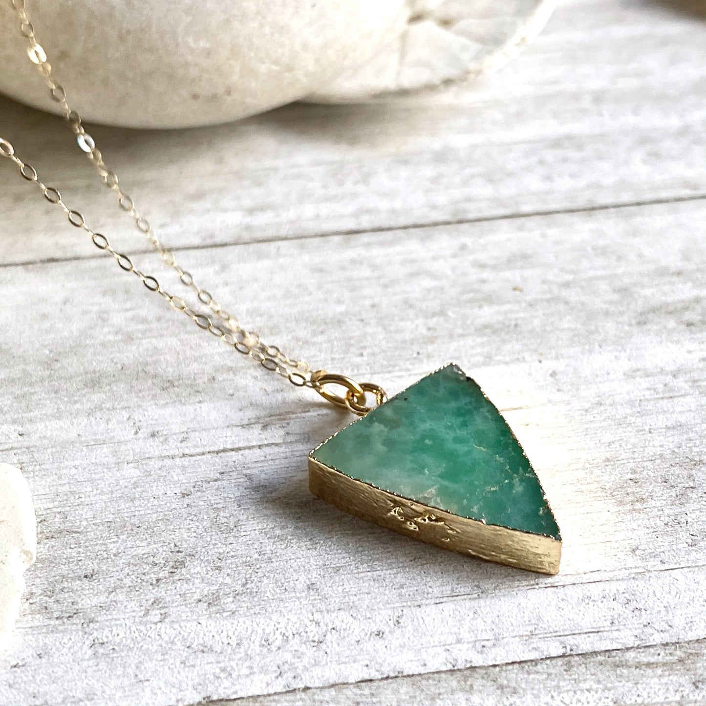 Crypto Chrysoprase Necklace