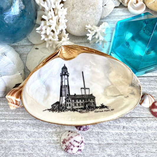 Montauk Lighthouse Ring Dish