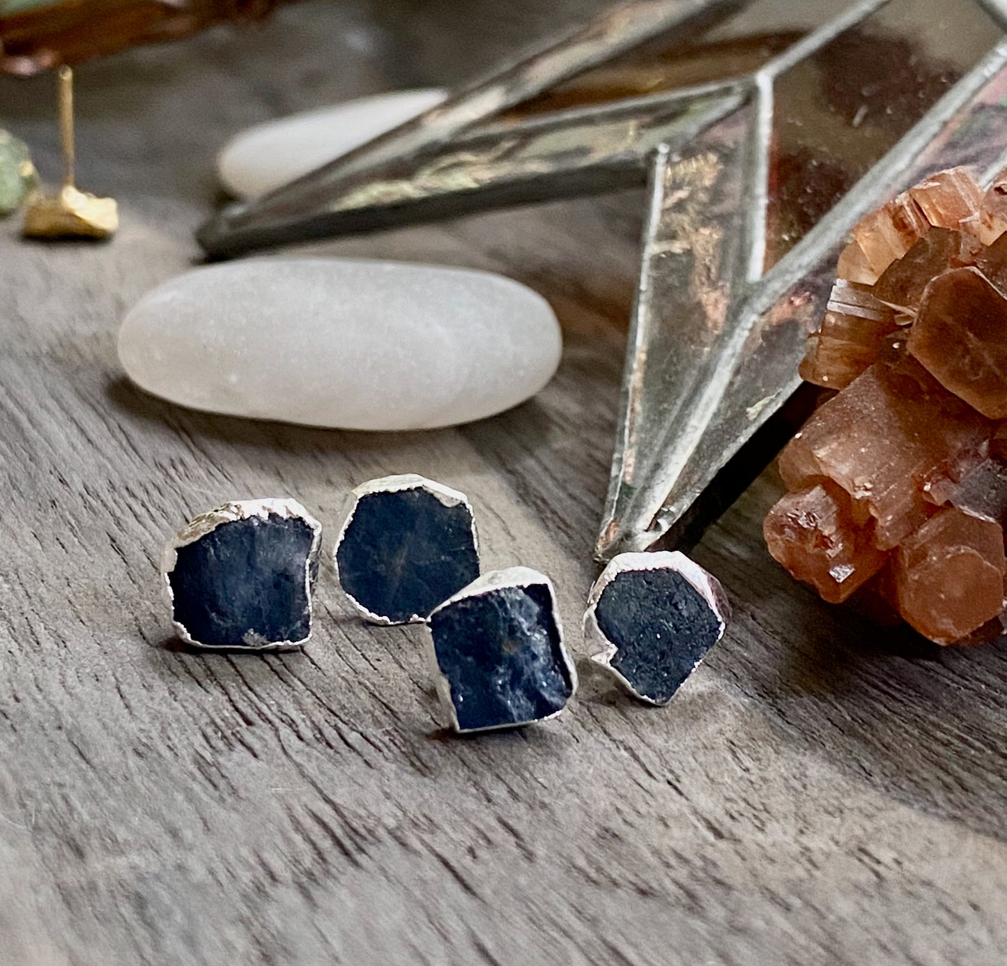 Johnie Sapphire Earrings