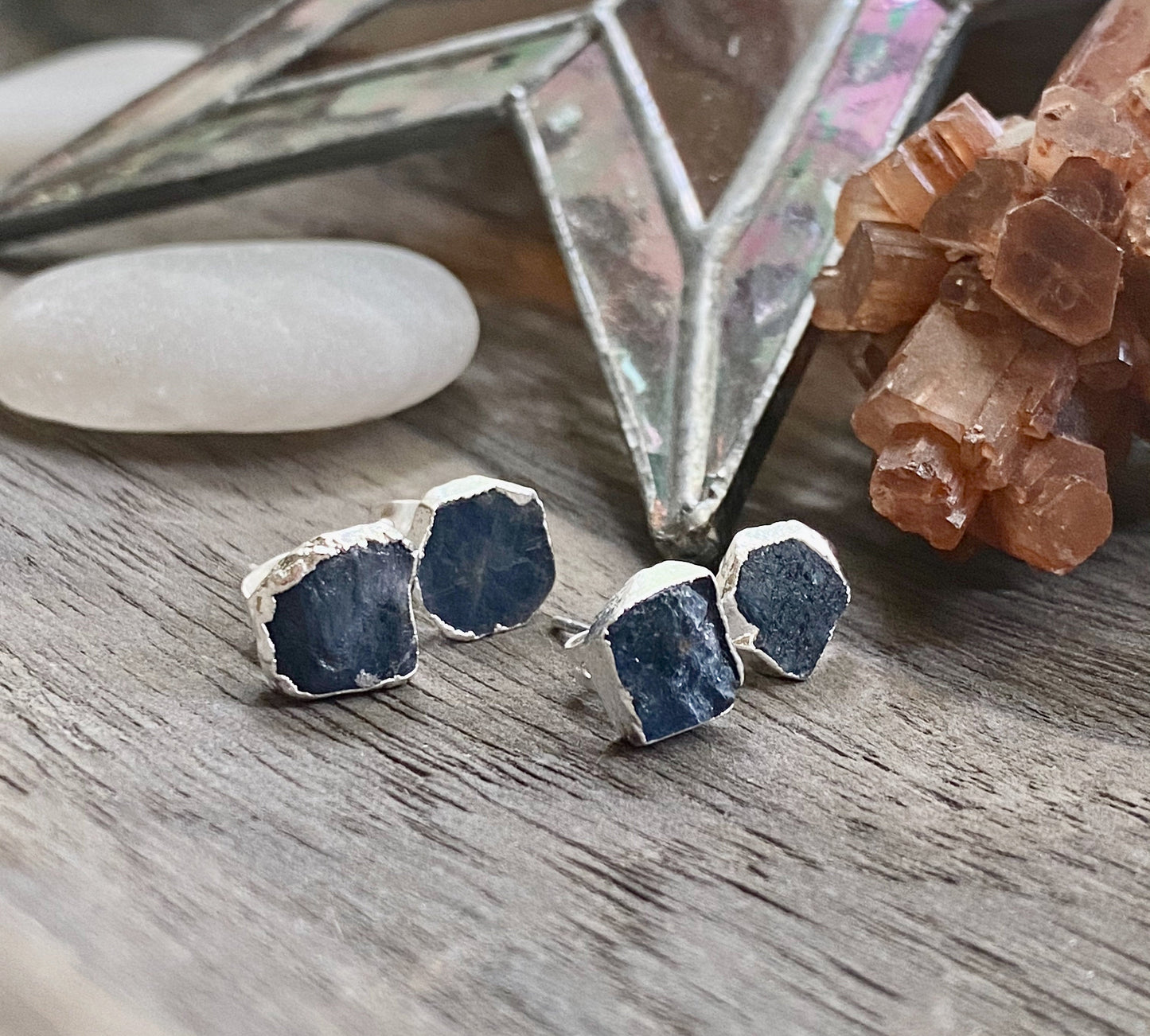 Johnie Sapphire Earrings